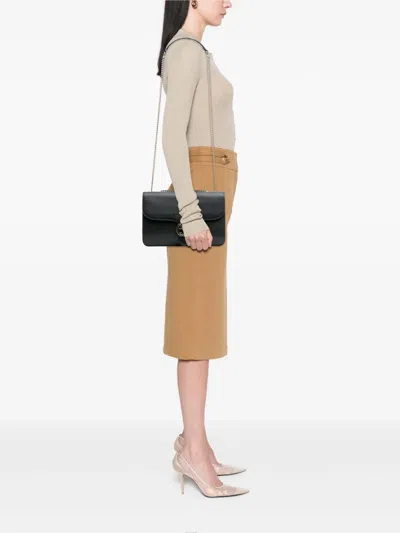 Pre-owned Gucci 2016-2025 Medium Dollar Calfskin Interlocking G Crossbody Bag