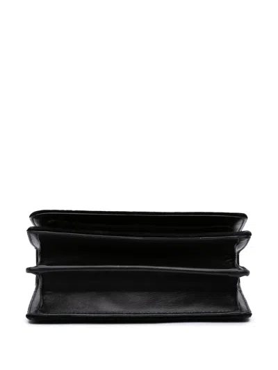 Pre-owned Saint Laurent 2018 Small Velvet Monogram Sunset Crossbody Bag