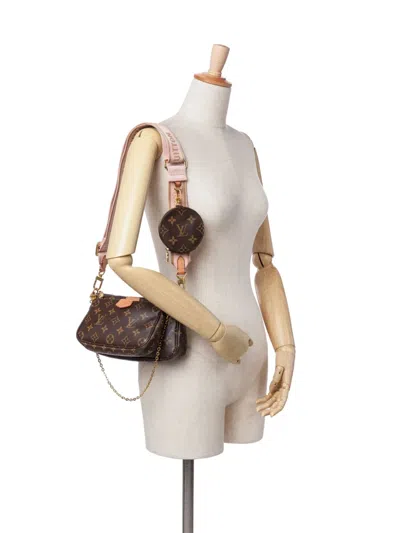 Pre-owned Louis Vuitton 2020 Monogram Multi Pochette Accessoires Satchel