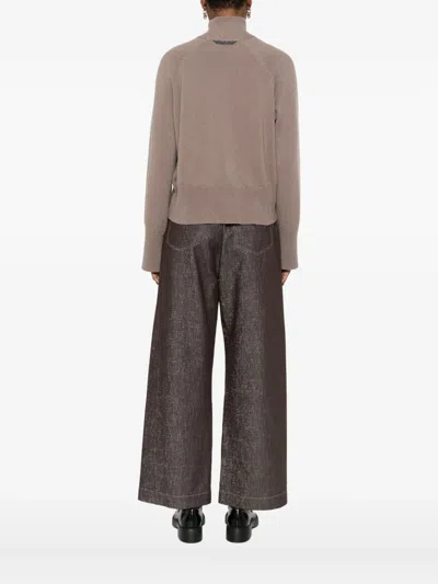 Brunello Cucinelli High-neck Cropped Sweater