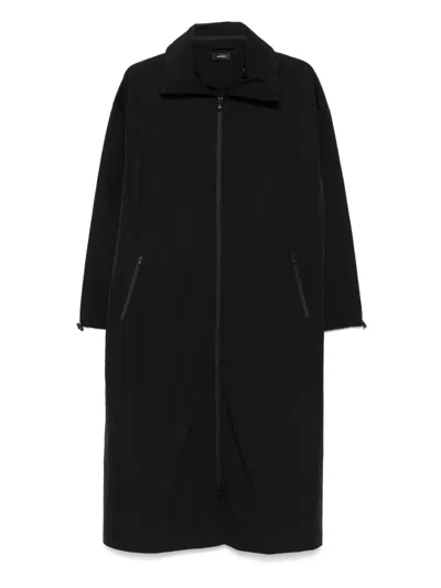 Wardrobe.nyc Zip-up Raincoat In Black