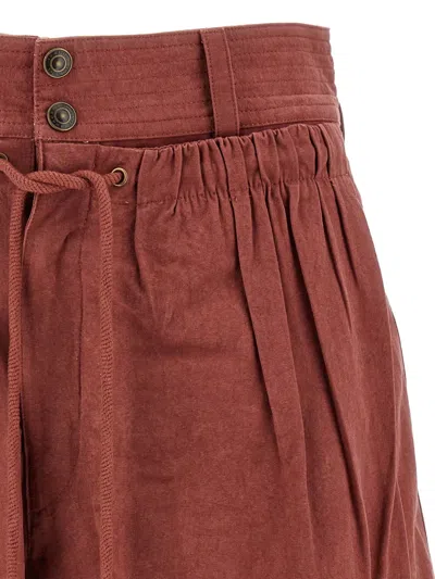 Isabel Marant Ingrid Drawstring High-waist Shorts