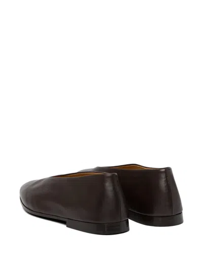 Marsèll Leather Ballet Flats In Brown
