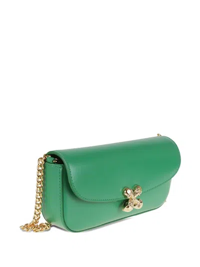 Alexander Mcqueen Mcqueen Small Skull Flower Shoulder Bag
