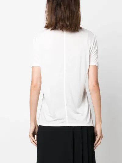The Row Scoop-neck Cap-sleeve T-shirt