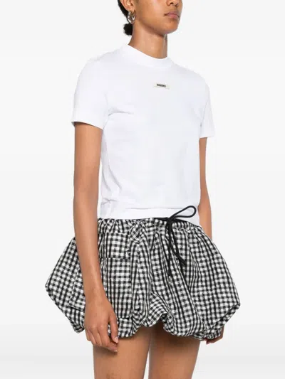 Jacquemus The Gros Grain T-shirt In White