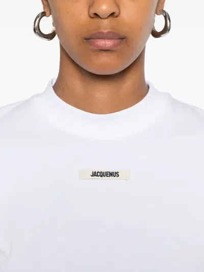 Jacquemus The Gros Grain T-shirt In White