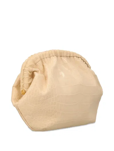 Pre-owned Flavio Castellani 2023  Castellari Cocco Leather Clutch