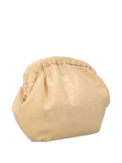 Pre-owned Flavio Castellani 2023  Castellari Cocco Leather Clutch