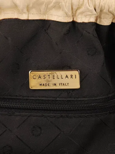 Pre-owned Flavio Castellani 2023  Castellari Cocco Leather Clutch