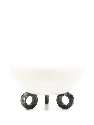 Jonathan Adler Como Disc Bowl In White