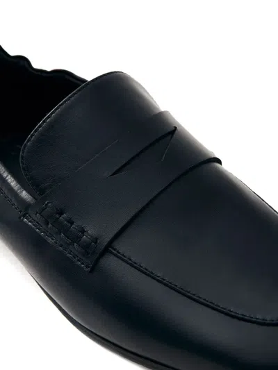 Alohas Elastic-back Penny Loafers