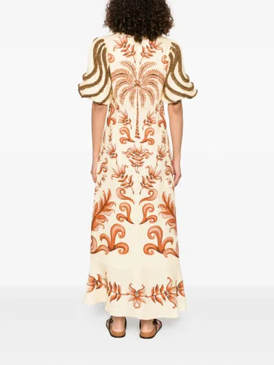 Farm Rio Milani Maxi Dress In Multi