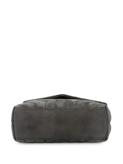 Pre-owned Saint Laurent 2022 Small Suede Loulou Shoulder Bag