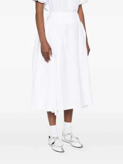 Simone Rocha Bow Hip-detailed Midi Skirt