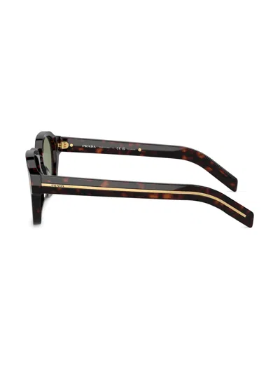 Prada Square-frame Sunglasses In Brown