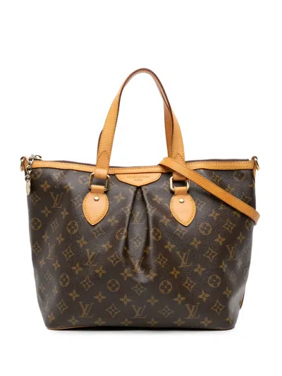 Pre-owned Louis Vuitton 2014 Monogram Palermo Pm Satchel