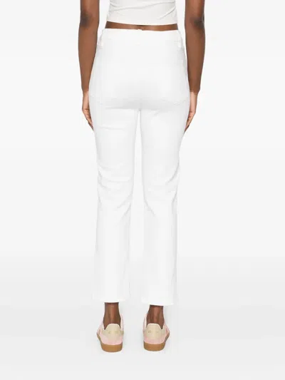 Frame Five-pocket Jeans In White