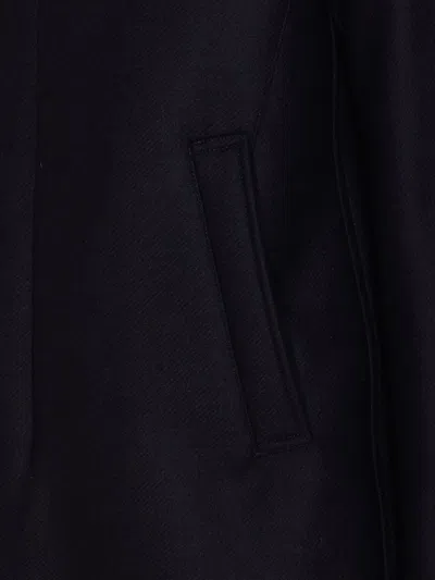 Herno Collar Shearling Removable Pockets Lateral Sleeves Long