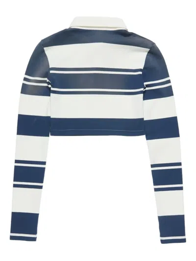 Acne Studios Cropped Long-sleeves Polo Top
