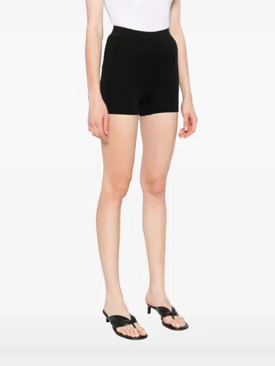 Wardrobe.nyc High-rise Shorts In Black