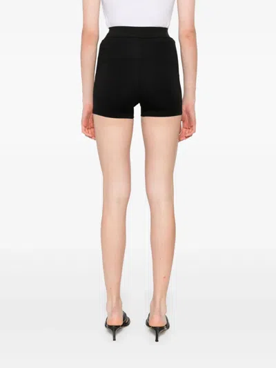 Wardrobe.nyc High-rise Shorts In Black