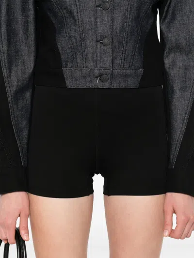 Wardrobe.nyc High-rise Shorts In Black