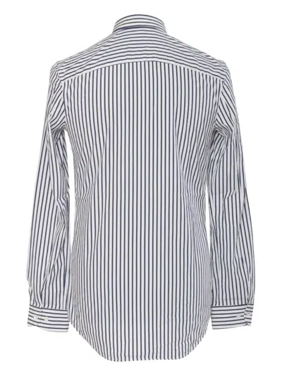 Pre-owned Helmut Lang 2023 Striped Button Cuff Shirt