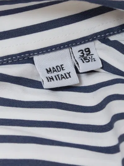 Pre-owned Helmut Lang 2023 Striped Button Cuff Shirt