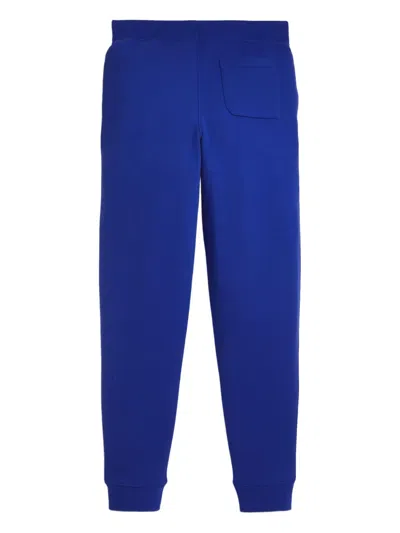 Polo Ralph Lauren Fleece-cuffed Joggers In Blue