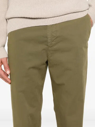 Apc Lawrence Chino With Belt Loops And Pockets In Green