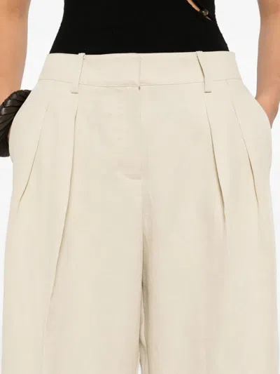 The Frankie Shop Bilbao Shorts In Neutral