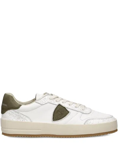 Philippe Model White Sneakers In White