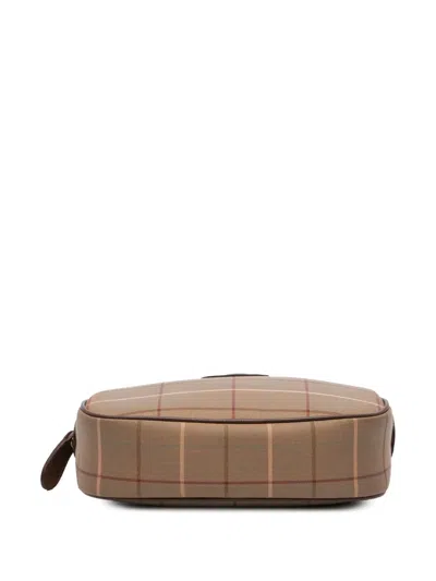 Pre-owned Burberry 20th Century Vintage Check Canvas Clutch Bag