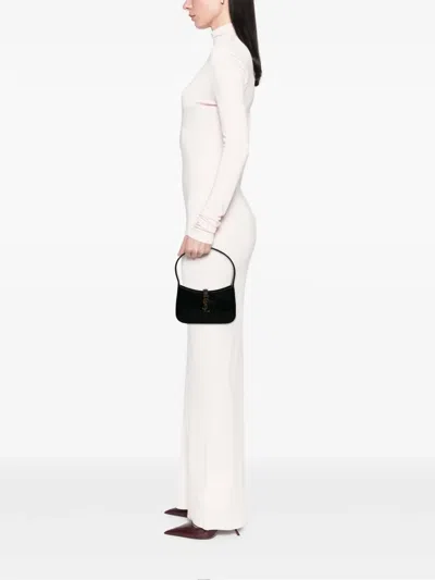 Pre-owned Saint Laurent 2022 Mini Calfskin Le 5 A 7 Bag Shoulder Bag
