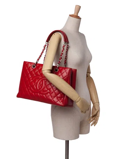 Pre-owned Chanel 2012-2013 Caviar Grand Shopping Tote Bag