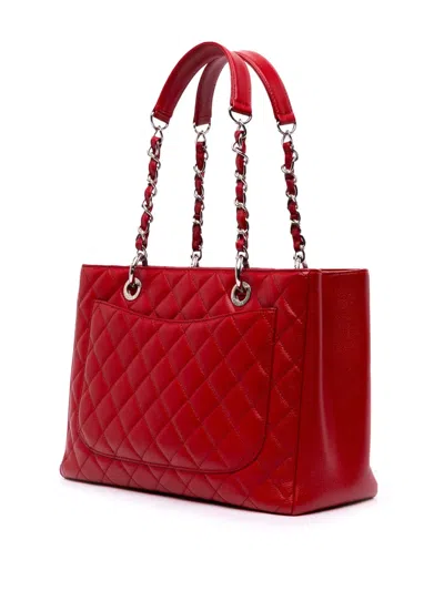 Pre-owned Chanel 2012-2013 Caviar Grand Shopping Tote Bag