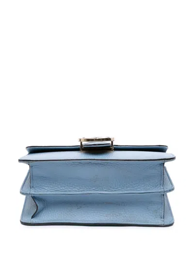 Pre-owned Gucci 2016-2024 Small Dollar Calfskin Interlocking G Crossbody Bag