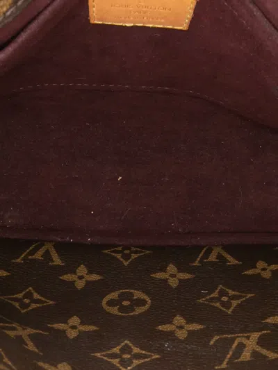 Pre-owned Louis Vuitton 2017 Monogram Montaigne Bb Satchel