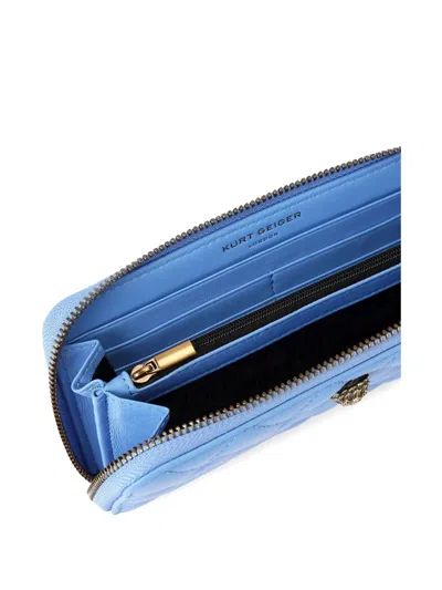 Kurt Geiger Quilted Zipped Wallet
