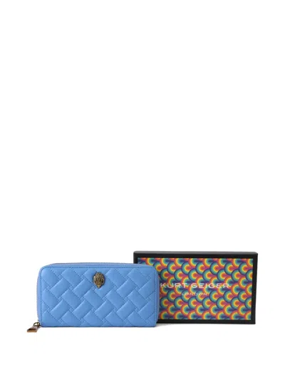 Kurt Geiger Quilted Zipped Wallet