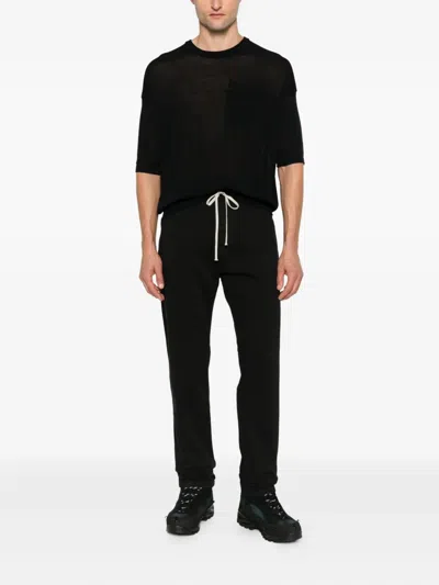 State Of Order Drawstring Jeans In Black