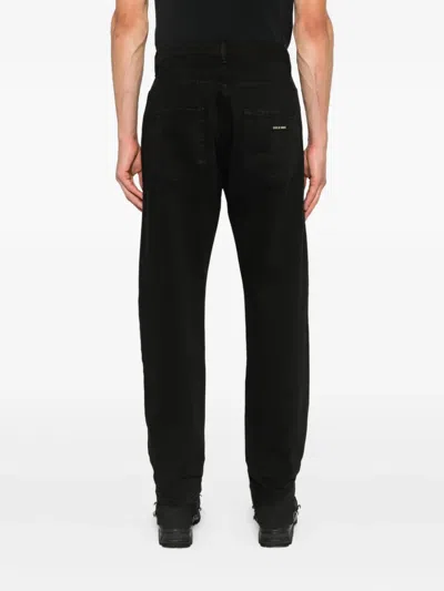 State Of Order Drawstring Jeans In Black