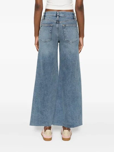 Frame Le Palazzo Jeans In Blue