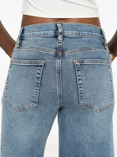 Frame Le Palazzo Jeans In Blue