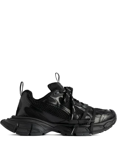 Balenciaga 3xl Lace-up Sneakers In Black