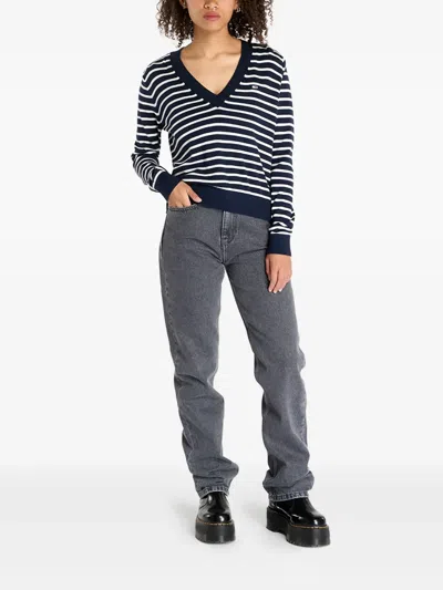 Tommy Hilfiger Striped Jumper In Multi