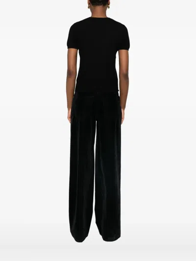 Lisa Yang Short-sleeve Cashmere Top