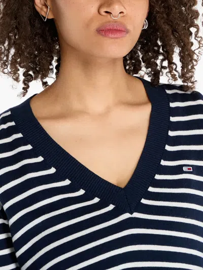 Tommy Hilfiger Striped Jumper In Multi