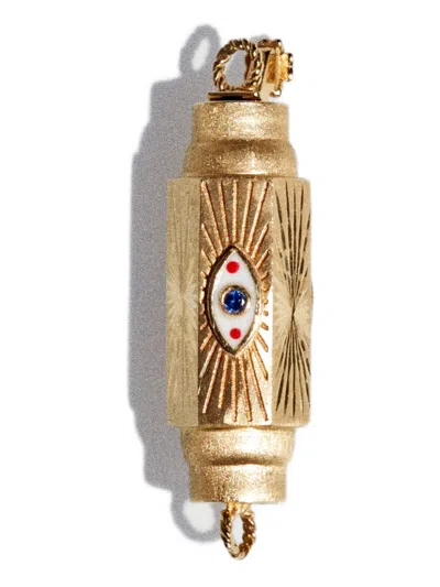 Marie Lichtenberg 14k Gold Mauli Necklace In Gold